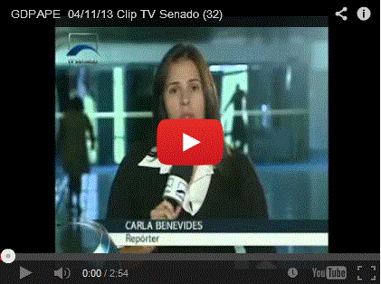 TV Senado - Carla Benevides
