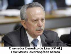 O senador Benedito de Lira (PP-AL). Foto: Marcos Oliveira/Agncia Senado