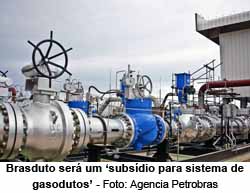Brasduto ser um subsdio para sistema de gasodutos - Foto: Agencia Petrobras