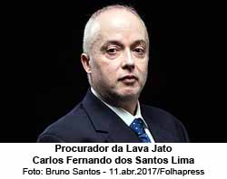 Procurador da Lava Jato Carlos Fernando dos Santos Lima - Bruno Santos - 11.abr.2017/Folhapress