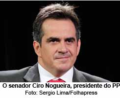 O senador Ciro Nogueira, presidente do PP - Sergio Lima/Folhapress