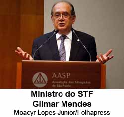 Ministro do STF Gilmar Mendes - Moacyr Lopes Junior/Folhapress