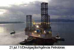 Plataforma da Petrobras - Divugao