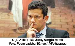Sergio Moro - Foto: Pedro Ladeira / 30.mar.2017 / Folhapress