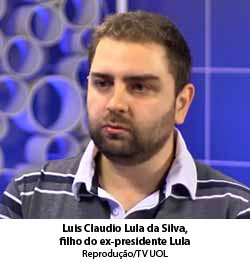 Folha de So Paulo - 29/10/15 - Luis Claudio Lula da Silva, filho do ex-presidente Lula