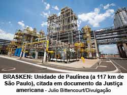 BRASKEN: Unidade de Paulnea (a 117 km de So Paulo), citada em documento da Justia americana - Julio Bittencourt/Divulgao