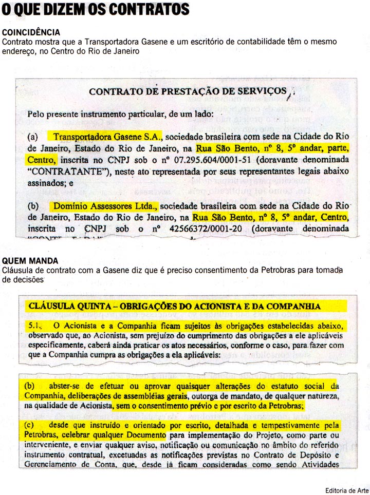 O Globo - 04/01/2015 - Petrolo: Gasene e empresa de papel - Editoria de Arte