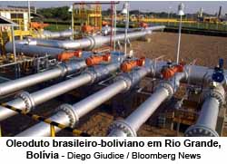 Gasoduto brasil-bolvia, Rio Grande, Bolvia - Foto: Diego Giudica / Bloomberg News