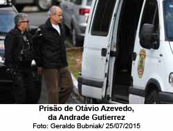 Otvio Azevedo, ex-presidente da Andrade Gutierrez - Foto: Geraldo Bubniak / AGP / 25-07-2015
