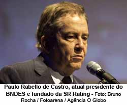 Paulo Rabello de Castro, atual presidente do BNDES e fundado da SR Rating - Foto: Bruno Rocha / Fotoarena / Agncia O Globo