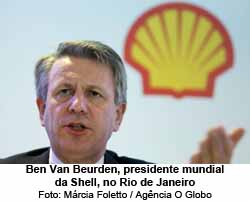 Ben Van Beurden, presidente mundial da Shell, no Rio de Janeiro - Mrcia Foletto / Agncia O Globo