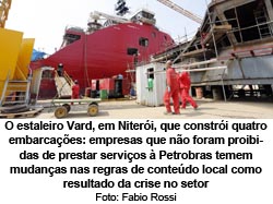 O Globo - 18/01/2015 - Empresas no punidas temem crise