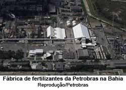Fbrica de fertilizantes da PETROBRAS na Bahia - Reproduo