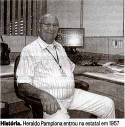 O Globo - 21/06/2015 - Histria: Heraldo Pamplona entrou na Petorbras em 1957 - Arquivo Pessoal