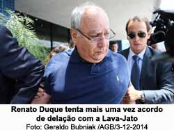 Renato Duque quer prestar novo depoimento - Foto: Geraldo Bubniak / AGB / 03.12.2014