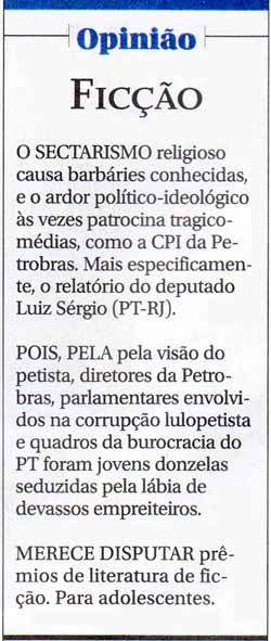 O Globo - 21/10/15 - Opinio: FICO