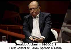 Geraldo Alckmin, PSDB - 08/05/2018 - Gabriel de Paiva / Agncia O Globo