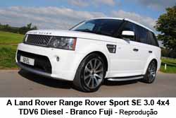 O Globo - 25/02/16 - A Land Rover Range Rover Sport SE 3.0 4x4 TDV6 Diesel - Branco Fuji - Reproduo