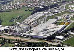 Cervejaria Petrpolis, em Boituva, SP