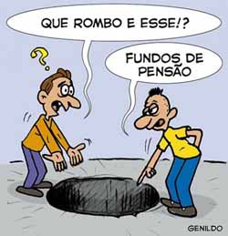 Charge: Genildo - Fundo de Penso