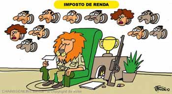 Charge: Jao Bosco - Imposto de Renda
