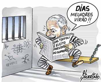 Charge: Sinfornio- Toffoli & Lula