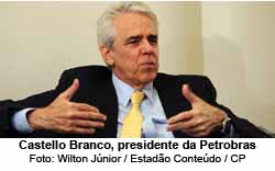 Castello Branco, presidente da Petrobras - Foto: Wilton Jnior / Estado