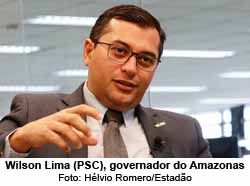 Wilson Lima (PSC), governador do Amazonas - Foto: Hlvio Romero/Estado