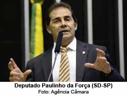 Deputado Paulinho da Fora (SD-SP) - Foto: Agncia Cmara
