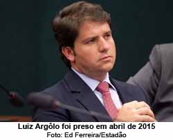 Luiz Arglo foi preso em abril de 2015. Foto: Ed Ferreira/Estado