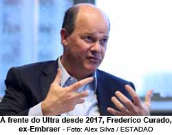  frente do Ultra desde 2017, Frederico Curado, ex-Embraer - Foto: Alex Silva / ESTADAO
