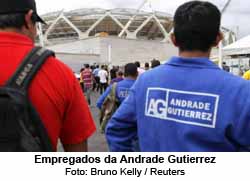 Empregados da Andrade Gutierrez - Foto: Bruno Kelly / Reuters