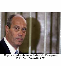 O procurador italiano Fabio de Pasquale - Foto: Paco Serinelli / AFP