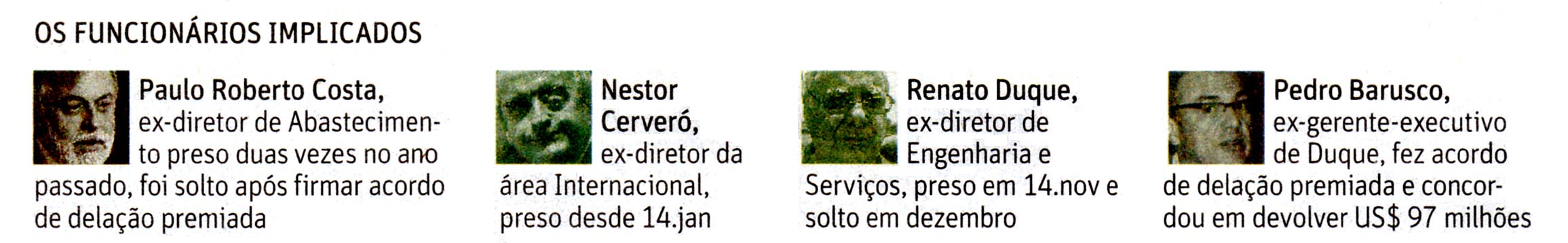 Folha de So Paulo - 05/02/2015 - PETROBRAS: Graa renuncia
