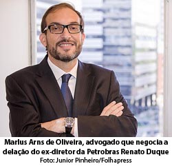 Folha de So Paulo - 09/08/15 - Marlus Arns de Oliveira, advogado que negocia a delao do ex-diretor da Petrobras Renato Duque - Foto: Junior Pinheiro/Folhapress