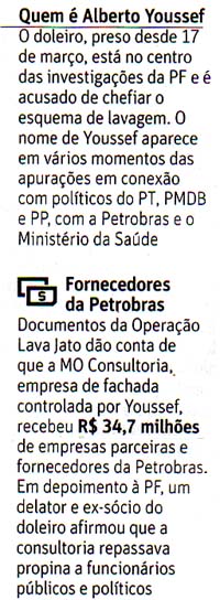 Folha de So Paulo - 12/04/14 - Poder - Lava-Jato: Personagens