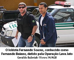 Folha de So Paulo - 28/08/2015 - O lobista Fernando Soares, conhecido como Fernando Baiano, detido pela Operao Lava Jato - Foto: Geraldo Bubniak/19.nov.14/AGB