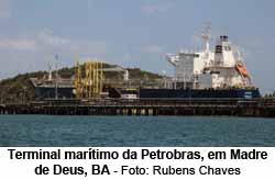 Terminal martimo da Petrobras, em Madre de Deus, BA - Rubens Chaves 