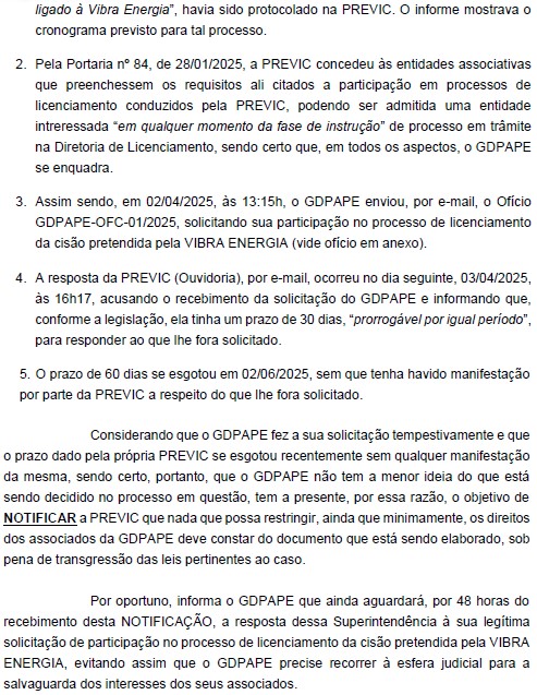 GDPAPE - GDPAPE  OFC  03/2025 - 23.06.2025