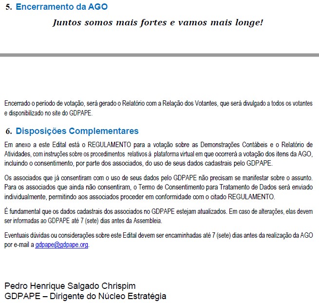 Comunicado 156/2023