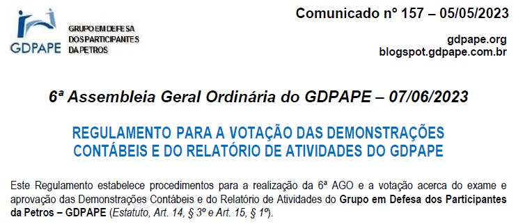 Comunicado 147/2023