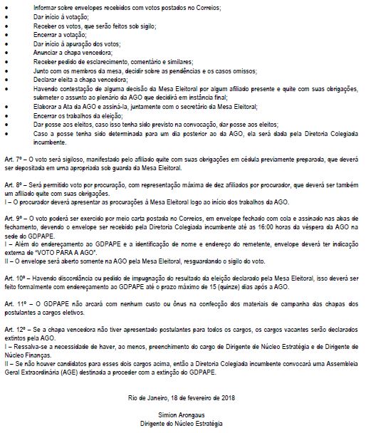 Comunicado 72/2018