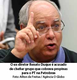 O Globo - 02/08/2015 - O ex-diretor Renato Duque  acusado de chefiar grupo que cobrava propinas para o PT na Petrobras - Ailton de Freitas / Agncia O Globo