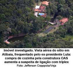 O sitio em Atibais - Foto Jeferson Coppola/Veja