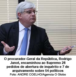 O Globo - 28/08/2015 - Procurador-geral Rodrigo Janot