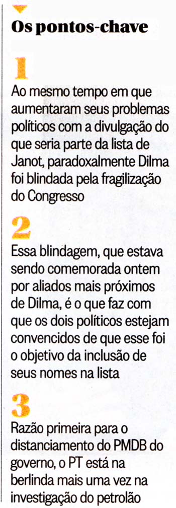 O Globo - Coluna do Merval Pereira