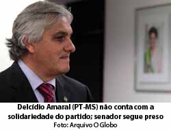 Delcdio Amaral sem solidariedade do PT - Foto: Givaldo Barbosa / Agncia O Globo