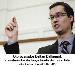 Deltan Dallagnol, coordenador da Lava-Jato