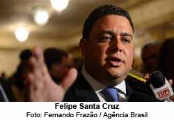 Felipe Santa Cruz - Foto: Fernando Frazo / Agncia Brasil