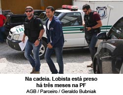 O Globo - 08/02/2015 - Na cadeia. Lobista est preso h trs meses na PF - AGB / Parceiro / Geraldo Bubniak